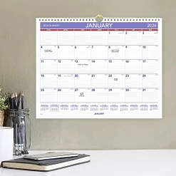 AT-A-GLANCE® 2026 Monthly Wall Calendar, Medium, 15