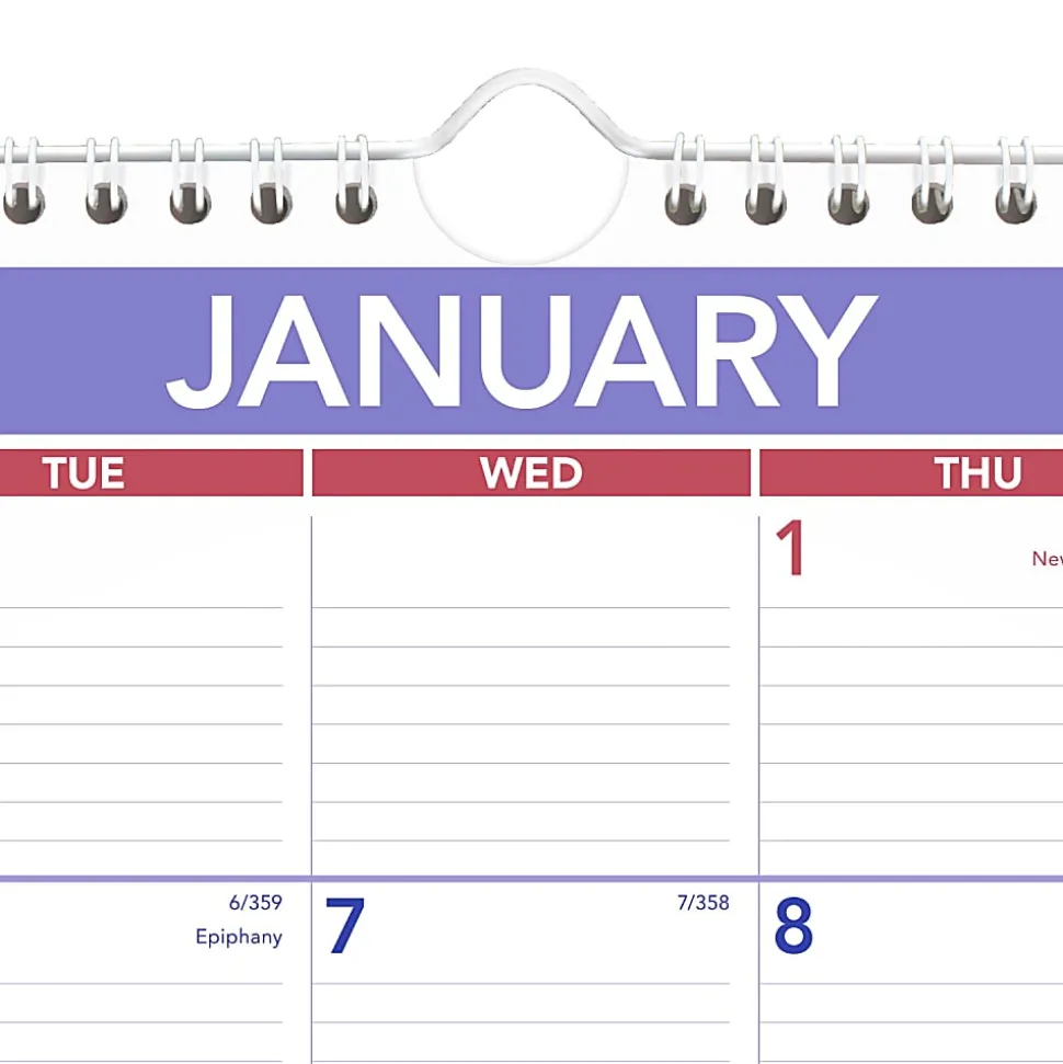 AT-A-GLANCE® 2026 Monthly Wall Calendar, Medium, 15" x 12"