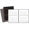 AT-A-GLANCE Plan. Write. Remember. Two Days Per Page Planning Notebook, Undated, 8 1/2" x 11", Black