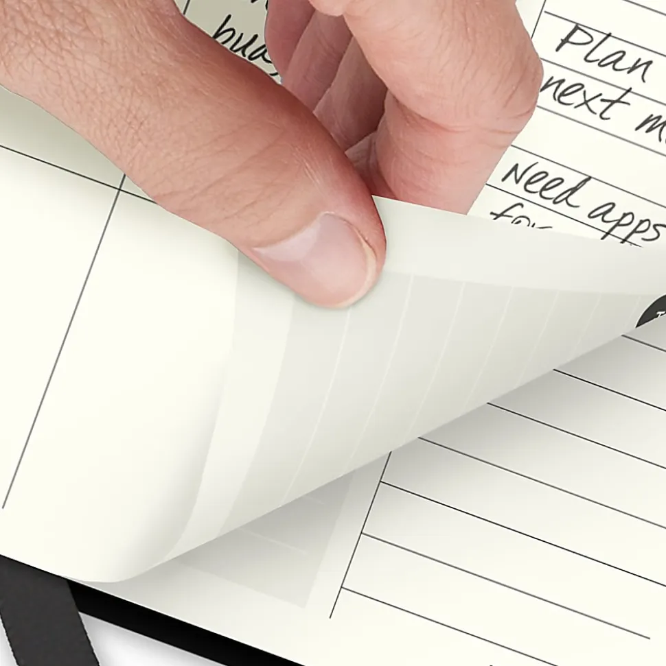 AT-A-GLANCE® Plan. Write. Remember.® 2026 Weekly Monthly Appointment Book Planner, Casebound, Black, Large, 7 1/2" x 10"