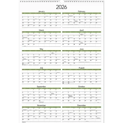 AT-A-GLANCE® 2026 Puppies Monthly Wall Calendar, Large, 15 1/2
