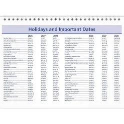 AT-A-GLANCE® QuickNotes® 2026 Monthly Desk Wall Calendar, Small, 11