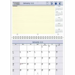 AT-A-GLANCE® QuickNotes® 2026 Monthly Desk Wall Calendar, Small, 11