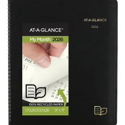 AT-A-GLANCE® Recycled Monthly Planners, 70260G0526