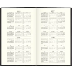 AT-A-GLANCE® 2026-2027 Recycled Two Year Monthly Planner, Black, Pocket, 3 1/2
