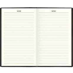 AT-A-GLANCE® 2026-2027 Recycled Two Year Monthly Planner, Black, Pocket, 3 1/2