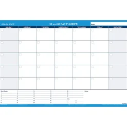 AT-A-GLANCE® 30% Recycled Undated Erasable/Reversible Wall Planner, 30/60 Day, 36" x 24", PM23328