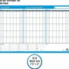 AT-A-GLANCE® 30% Recycled Undated Erasable/Reversible Wall Planner, 90/120 Day, 36" x 24", Black/Blue, PM-239-28