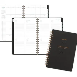 AT-A-GLANCE® Signature Collection 2026 Weekly Monthly Planner, Black, Small, 5 1/2