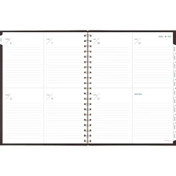 AT-A-GLANCE® Signature Collection Academic 2026-2027 Weekly Monthly Planner, Brown, Large, 8 1/2