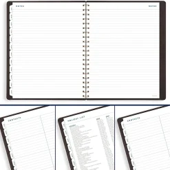 AT-A-GLANCE® Signature Collection Academic 2026-2027 Weekly Monthly Planner, Brown, Large, 8 1/2