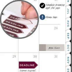 AT-A-GLANCE® Signature Lite 2026 Weekly Monthly Planner, Black, Small, 5 1/2