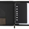 At-A-Glance® Simulated Leather Appointment Planner Starter Set, 8-1/2" x 5-1/2", Distressed Brown, Undated