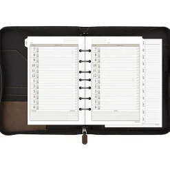 At-A-Glance® Simulated Leather Appointment Planner Starter Set, 8-1/2