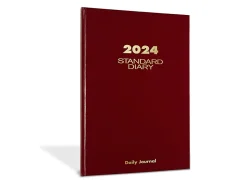 2024 AT-A-GLANCE® Standard Daily Diary, Journal Ruled, 7-3/4