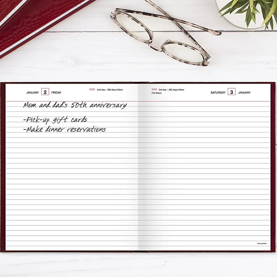 AT-A-GLANCE® Standard Diary® Daily Diary