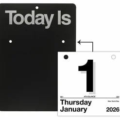 AT-A-GLANCE® 2026 “Today Is” Daily Wall Calendar Refill, Small, 6