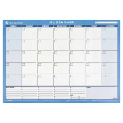 AT-A-GLANCE® Undated Monthly Wall Planner, 24" x 17", 30% Recycled