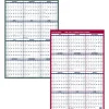 AT-A-GLANCE® Vertical Reversible Erasable Academic and Regular Year 2026-2027 Wall Calendar, Large, 36" x 24"