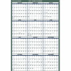 AT-A-GLANCE® Vertical Reversible Erasable Academic and Regular Year 2026-2027 Wall Calendar, Large, 36