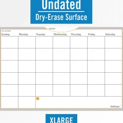 AT-A-GLANCE® WallMates Monthly Dry-Erase Calendar, 24" x 36"
