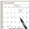 AT-A-GLANCE® 2026 WallMates Self-Adhesive Dry-Erase Yearly Calendar, Large, 24" x 18"