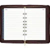 AT-A-GLANCE® Weekly/Monthly Faux Leather Fashion Starter Set Planner, 5 1/2" x 8 1/2", Merlot