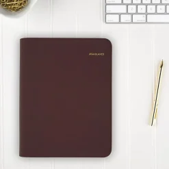 AT-A-GLANCE® Weekly/Monthly Faux Leather Fashion Starter Set Planner, 5 1/2