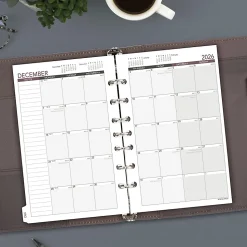 AT-A-GLANCE® 2026 Weekly Planner Refill, Loose-Leaf, Desk Size, 5 1/2" x 8 1/2"