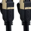 Ativa® Cat8 Ethernet Cable, 4’, Black, 80007