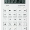 Ativa® 12-Digit Desktop Calculator With Cost And Margin, White