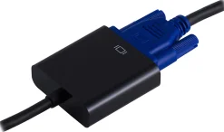Ativa® DisplayPort to VGA Pigtail Adapter, 6”, Black, 36543