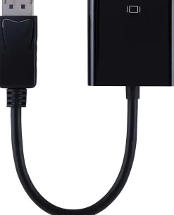 Ativa® DisplayPort to VGA Pigtail Adapter, 6”, Black, 36543