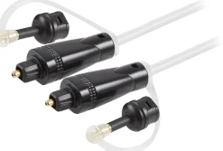 Ativa® Fiber Optic Toslink Digital Audio Cable, 6’, 26920