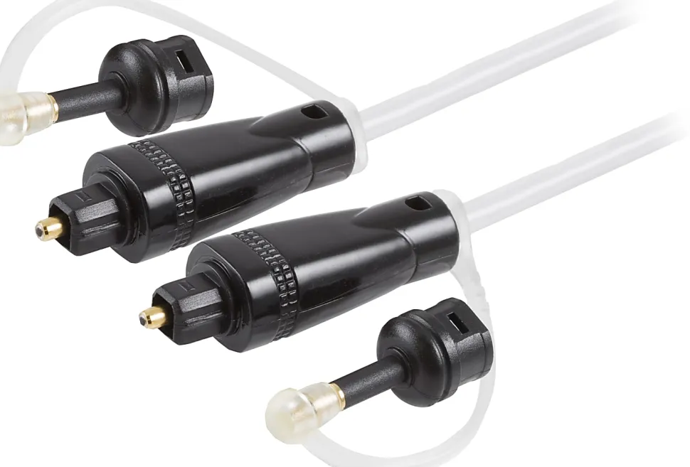 Ativa® Fiber Optic Toslink Digital Audio Cable, 6’, 26920