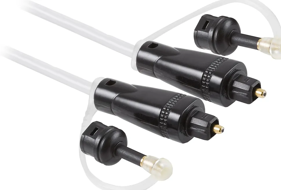 Ativa® Fiber Optic Toslink Digital Audio Cable, 6’, 26920