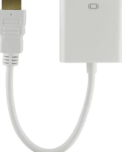Ativa® HDMI to VGA Adapter, Unidirectional, White, 27523