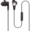 Ativa™ Hook Earbuds With Aux Connector, Black