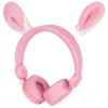 Ativa™ Kids On-Ear Wired Animal Headphones With On-Cord Microphone, Rabbit