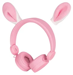 Ativa™ Kids On-Ear Wired Animal Headphones With On-Cord Microphone, Rabbit