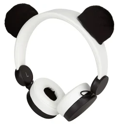 Ativa™ Kids On-Ear Wired Animal Headphones With On-Cord Microphone, Panda