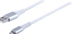 Ativa® Lightning To USB Type-A Cable, 6', White, 45402