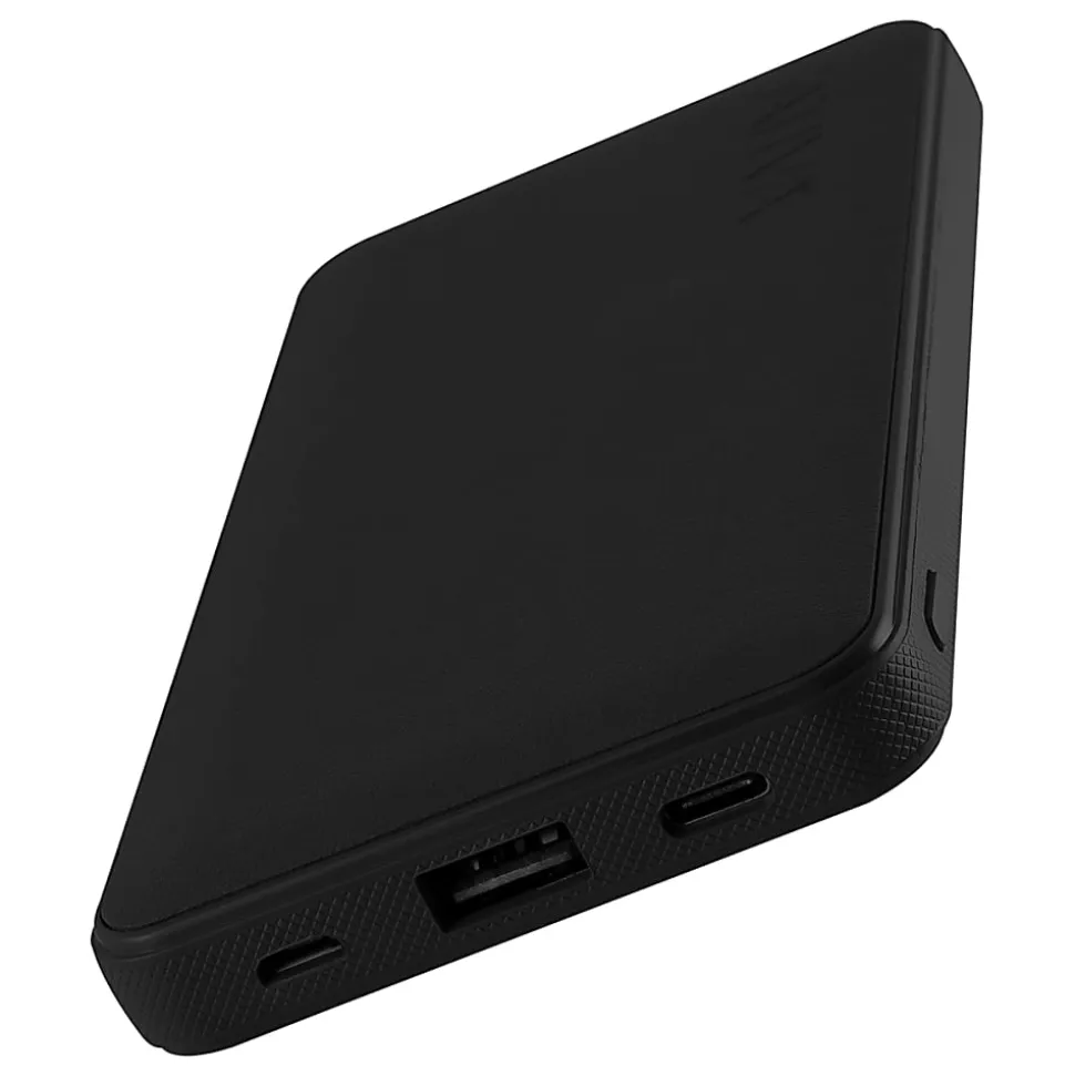 Ativa® 10,000mAh Battery Pack For USB Devices, Black, 46907