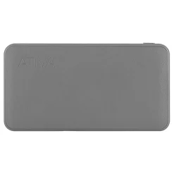 Ativa® 10,000mAh Battery Pack For USB Devices, Gray, 46908