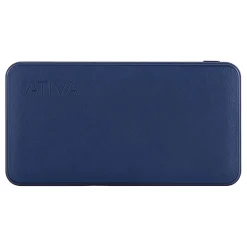 Ativa® 10,000mAh Battery Pack For USB Devices, Navy, 47239
