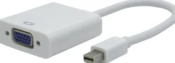 Ativa™ Mini Display Port Male To VGA Female Pigtail, White, 27522
