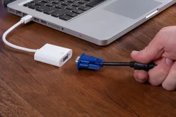 Ativa™ Mini Display Port Male To VGA Female Pigtail, White, 27522