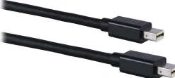 Ativa® Mini DisplayPort to Mini DisplayPort Cable, 6’, Black, 36544