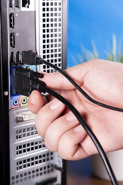 Ativa® Mini USB 2.0 Device Cable, 6', Black, 26861
