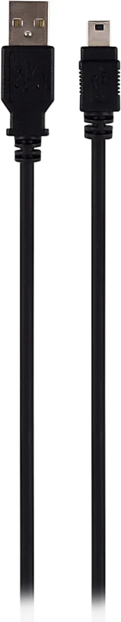 Ativa® Mini USB 2.0 Device Cable, 6', Black, 26861